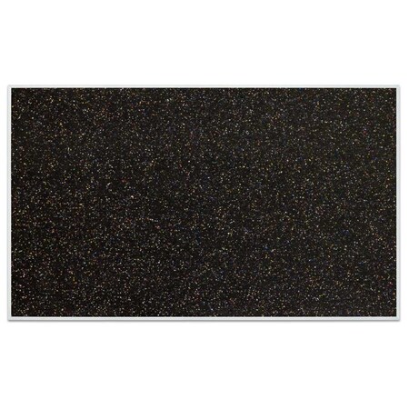 United Visual Products Sliding Door Indoor Enclosed Corkboard, 9 UV9012ACS-GOLD-BUFF